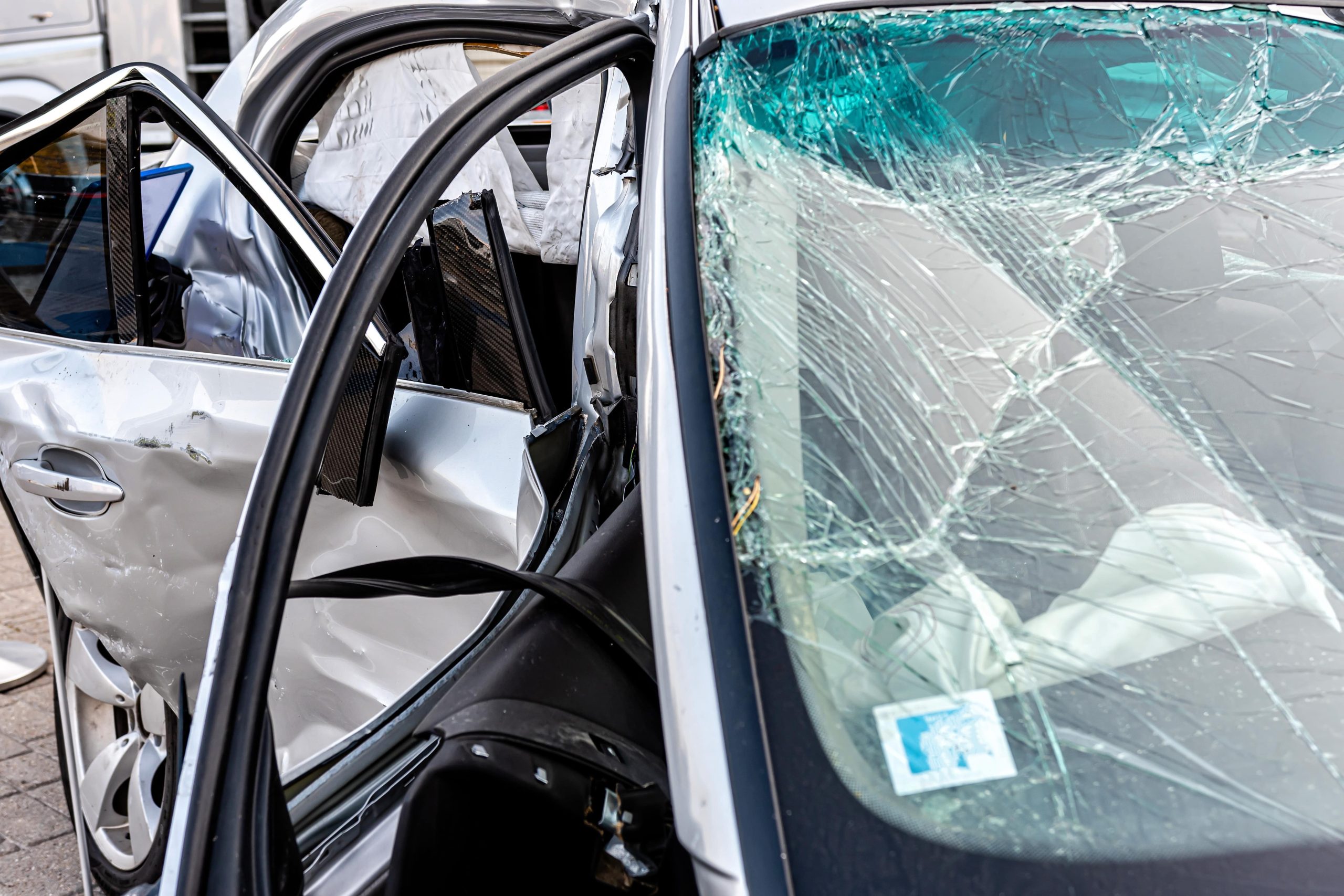 Totaled Vehicle after Accident