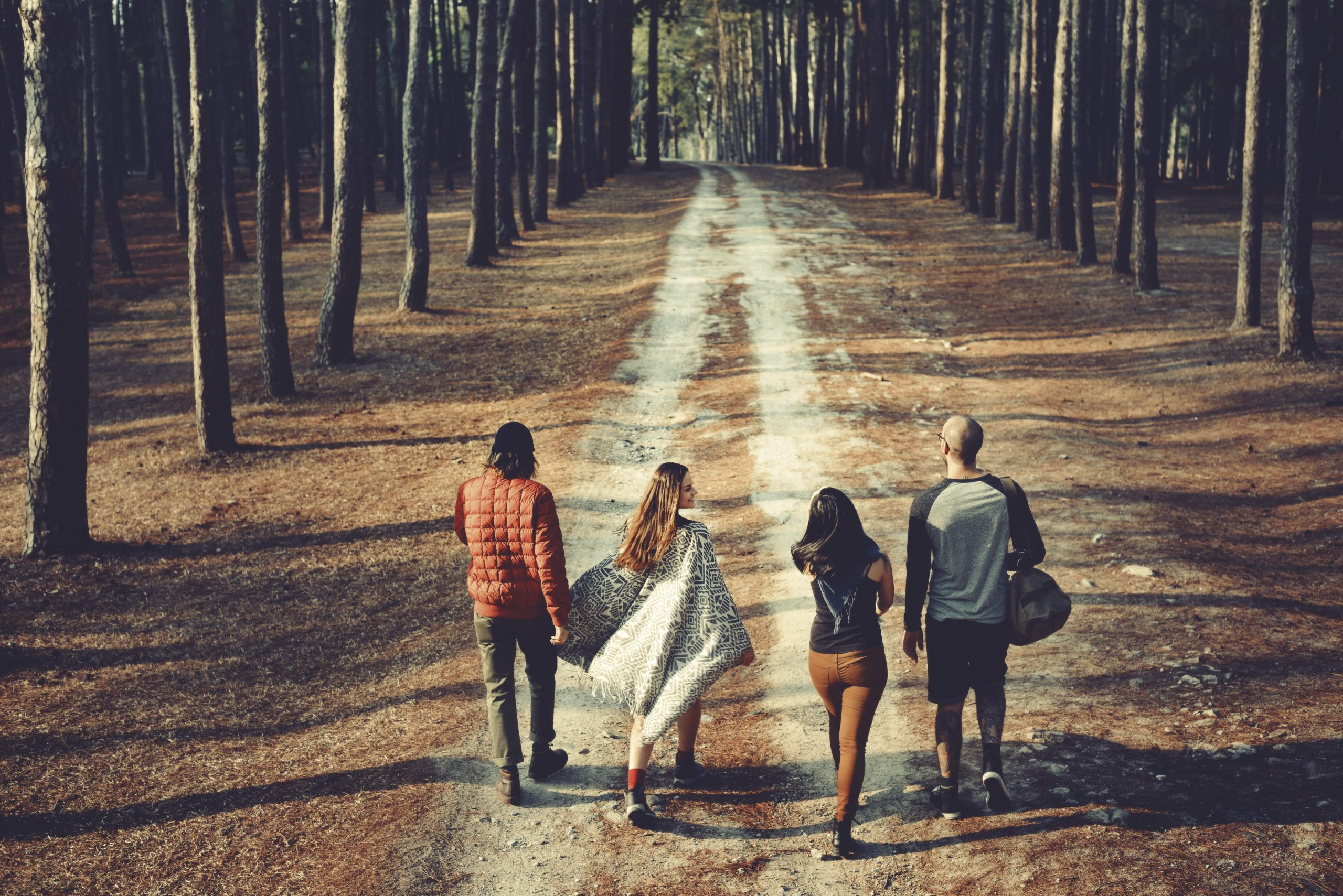 Family on a Hike