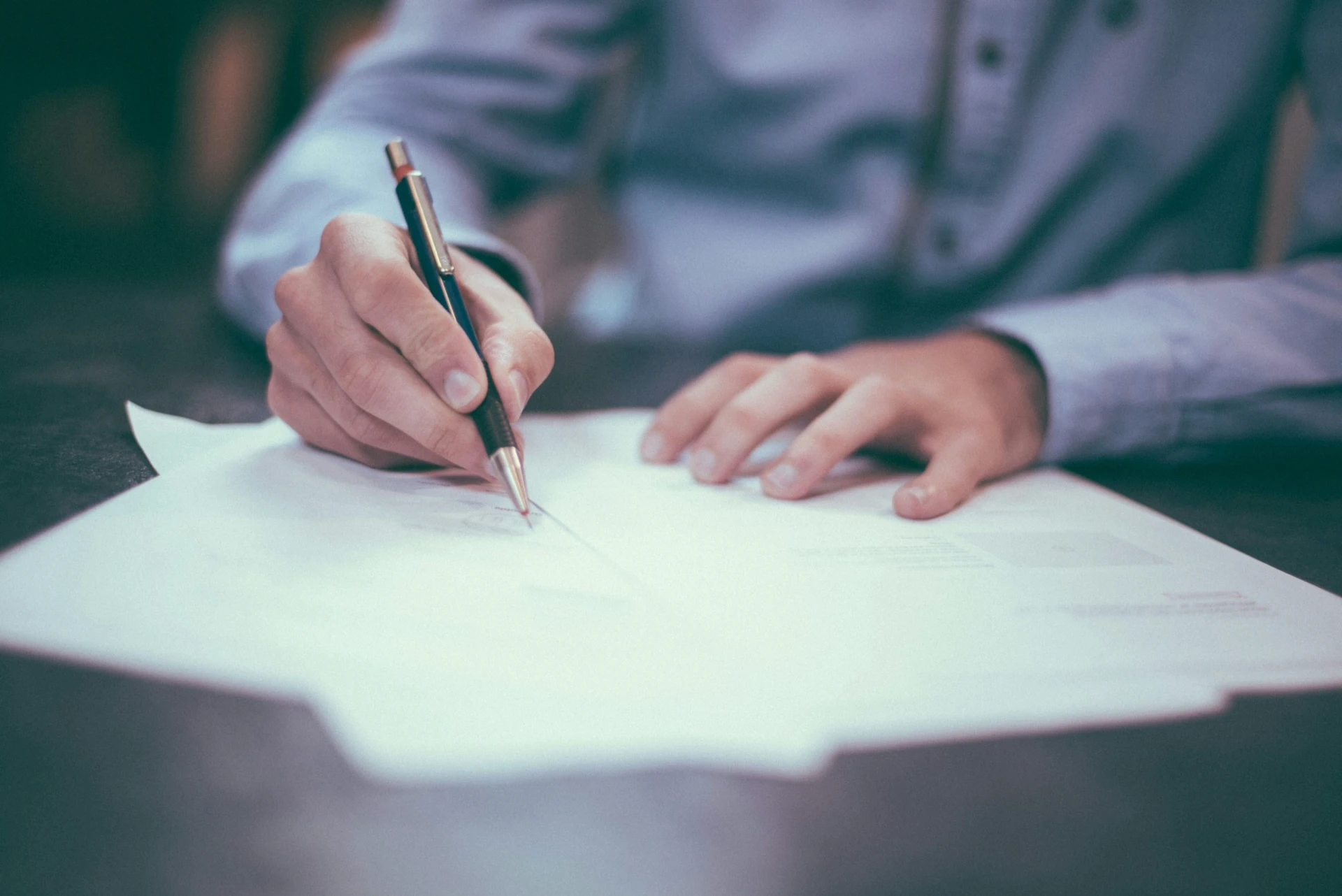 Filling Out Paperwork
